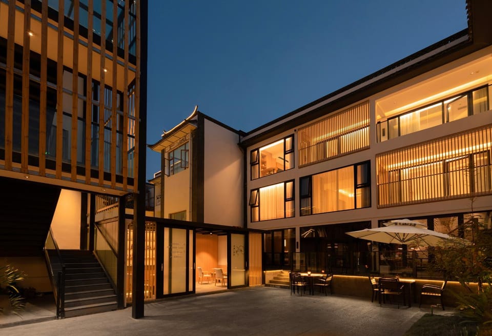Property building, Night