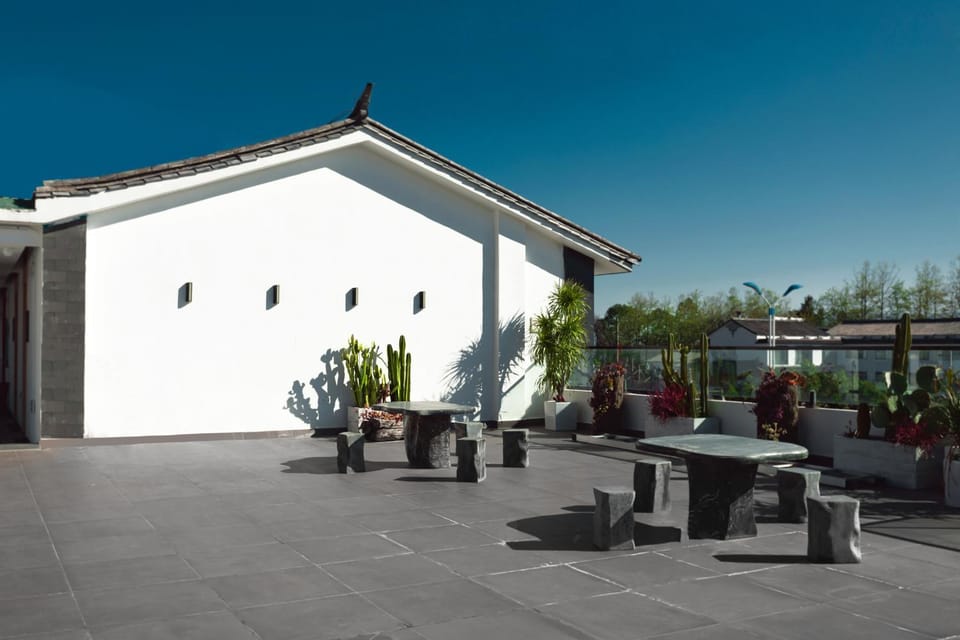 Property building, Patio