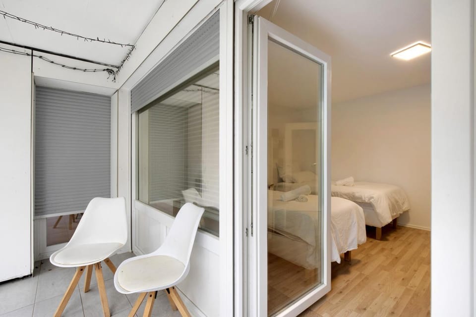 Property building, Living room, Bedroom