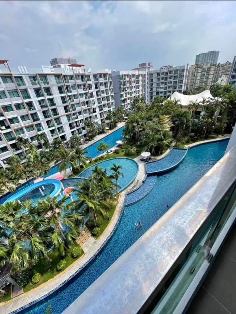 Garden, Aqua park, Swimming pool