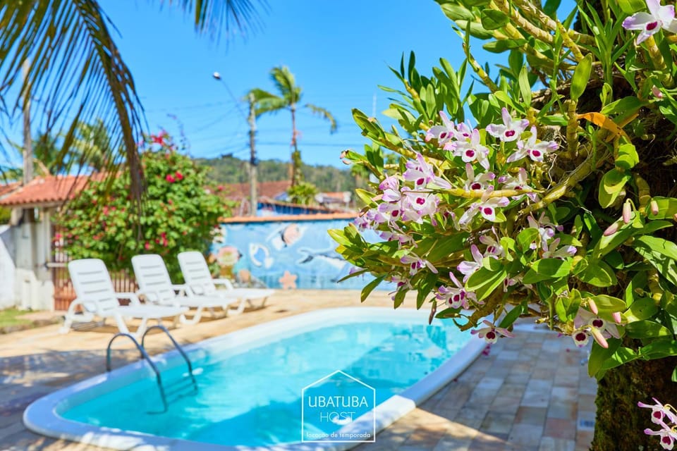 Piscina 4 quartos 400 metro da Praia Perequê-Açú House in Ubatuba