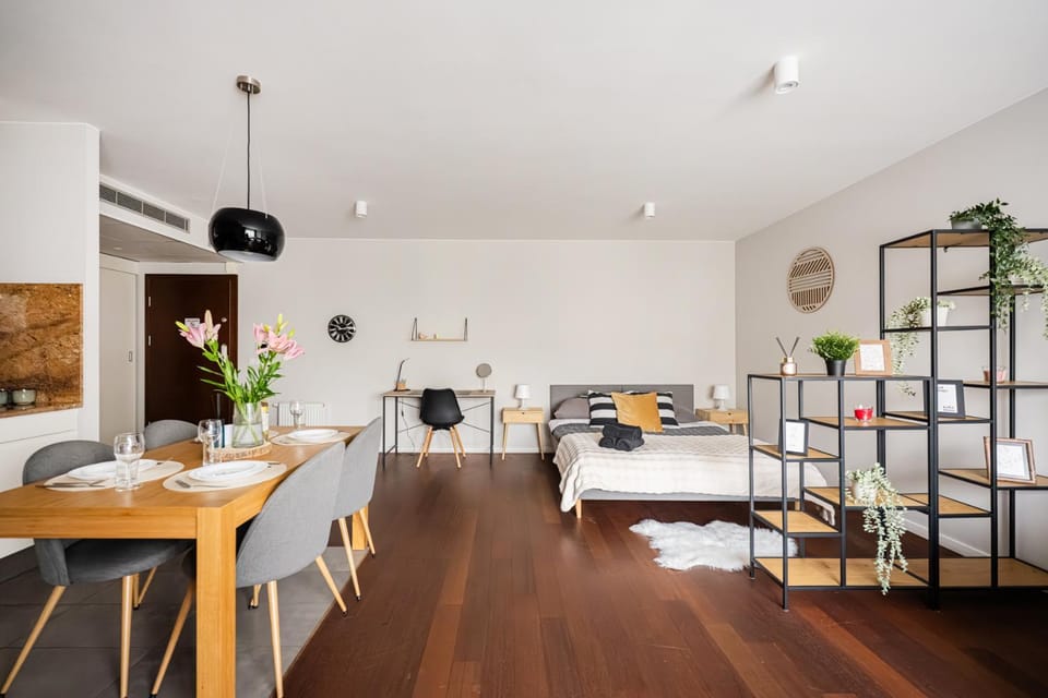 Bed, Living room, Photo of the whole room, Seating area, Dining area, Bedroom, furniture