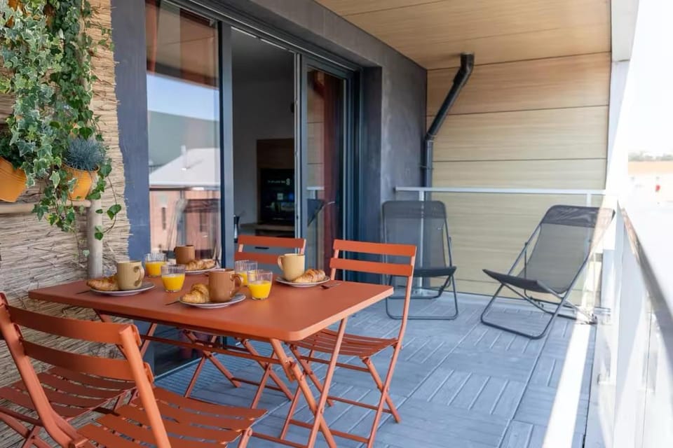 Le Havre Docks Vauban parking privé souterrain terrasse Apartment in Le Havre