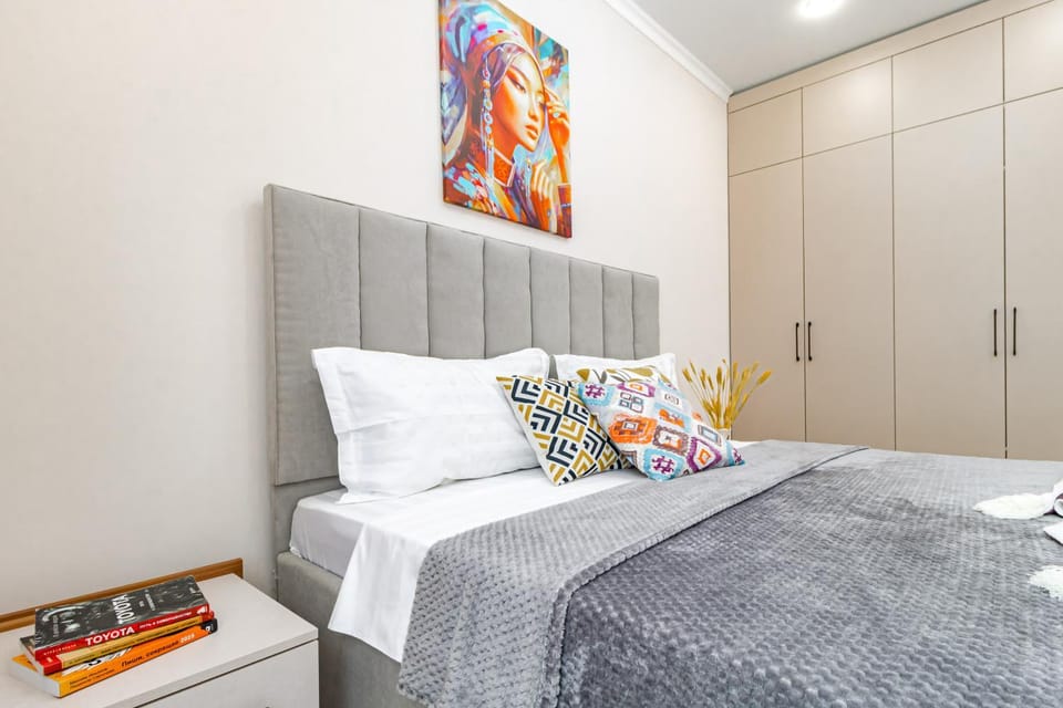 Bed, Photo of the whole room, Bedroom, wardrobe