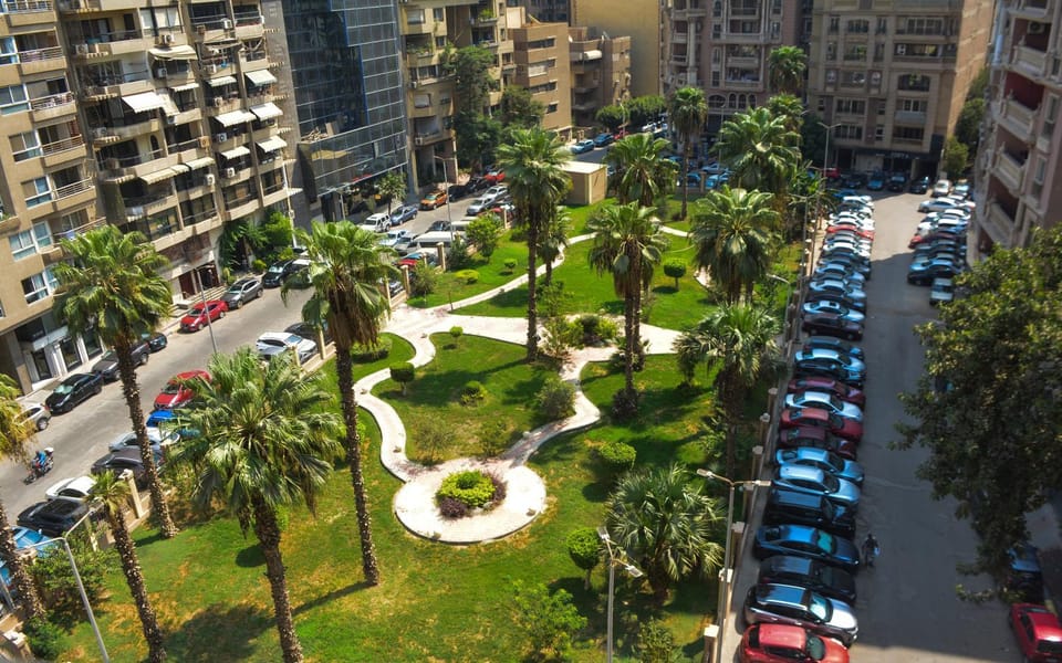 Natural landscape, Garden, Garden view, Location, Parking