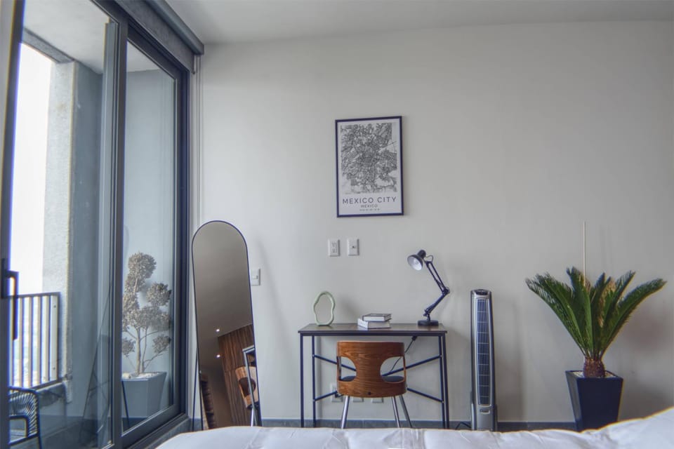 Luxurious Master Suite with Awesome View, Jacuzzi, GYM & Balcony Apartment in Mexico City