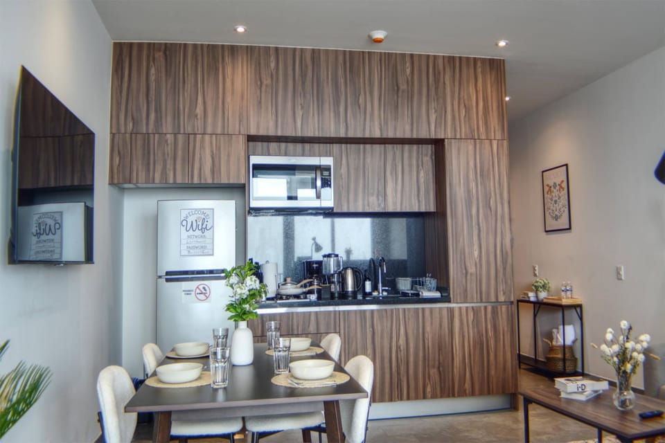 Luxurious Master Suite with Awesome View, Jacuzzi, GYM & Balcony Apartment in Mexico City