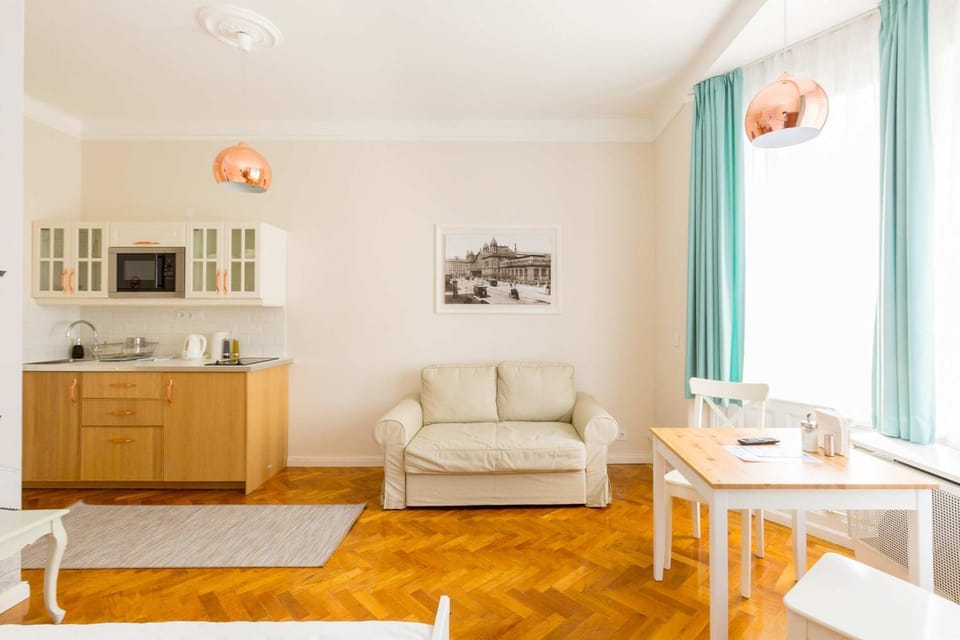 Downtown Sunny Cozy Studio Apartment in Budapest
