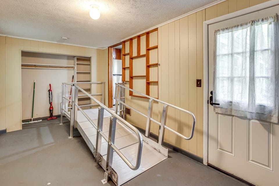 Accessible Home w/ Yard: 1 MI to Pere Marquette House in Baldwin