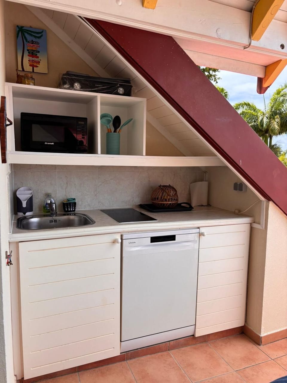 T3 tropical vue mer et piscine Sainte Anne village club Apartment in Sainte-Anne