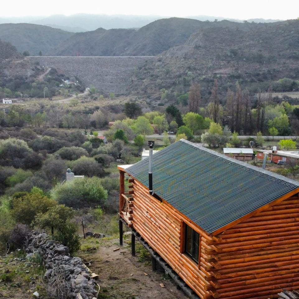Property building, Spring, Day, Natural landscape, Mountain view