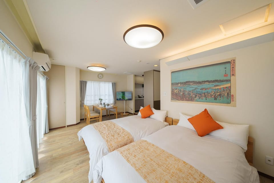 Living room, Bedroom