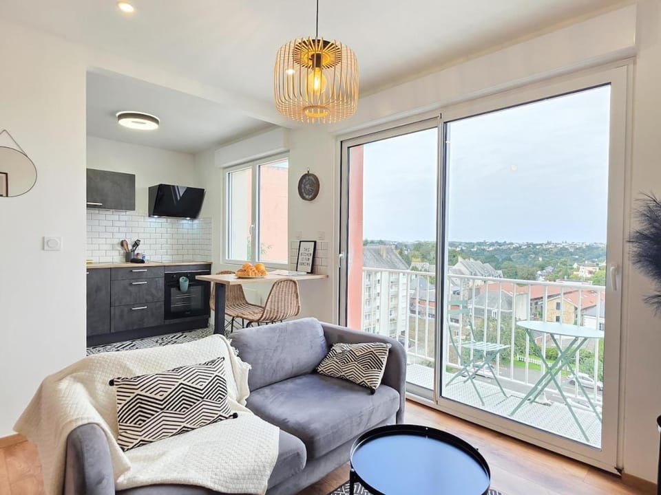 Le Grand Large - Balcon, Central & Parking Privé Apartment in Brittany