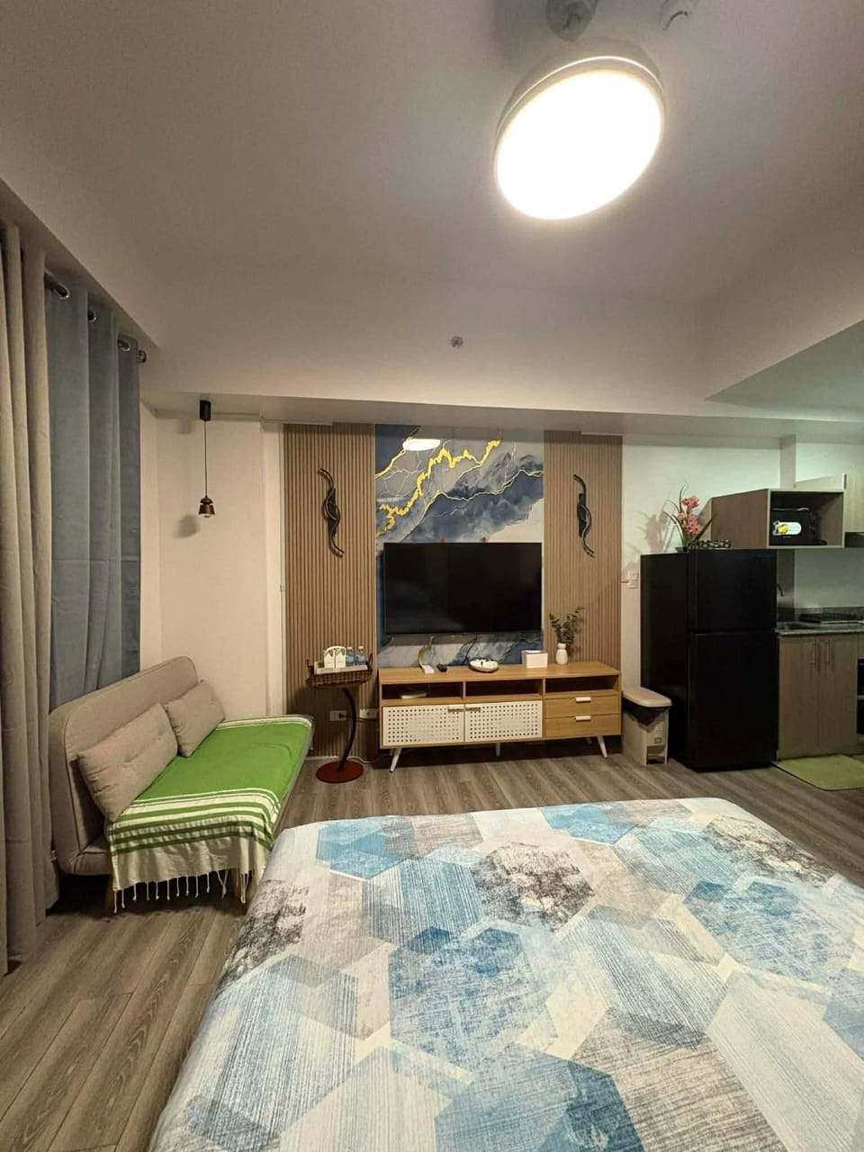 Living room, Bedroom