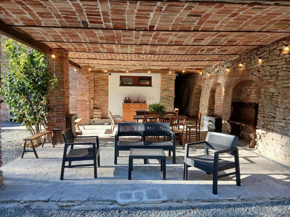 Patio, Seating area, Dining area