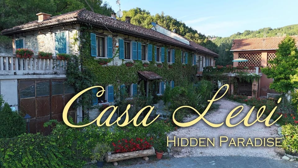 Property building, Garden, Text overlay