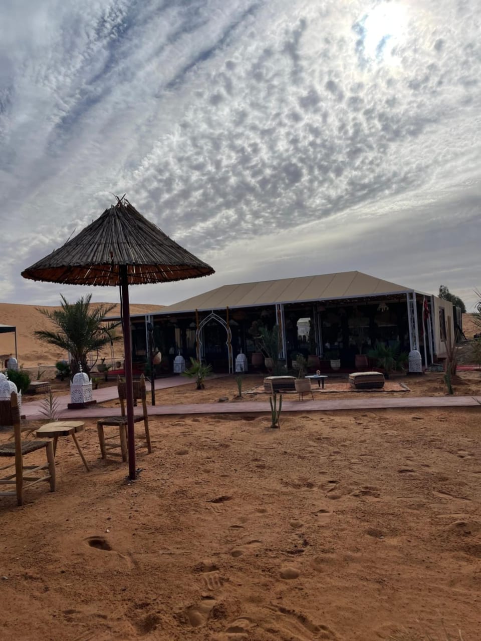 Luxury Desertcamp Luxury tent in Morocco