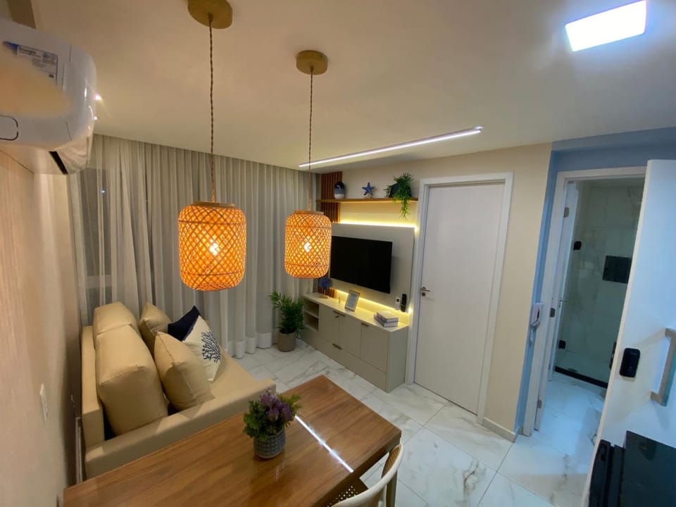 Flat no Centro de Porto de Galinhas -Excelente Localização - próximo as Piscinas Naturais - Harbor Living Apartment in Ipojuca