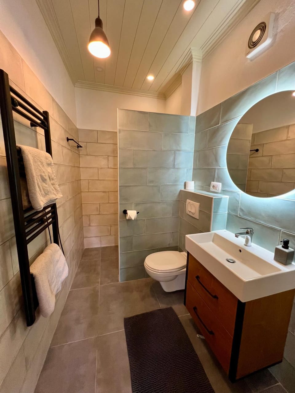 Shower, Toilet, Bathroom, towels