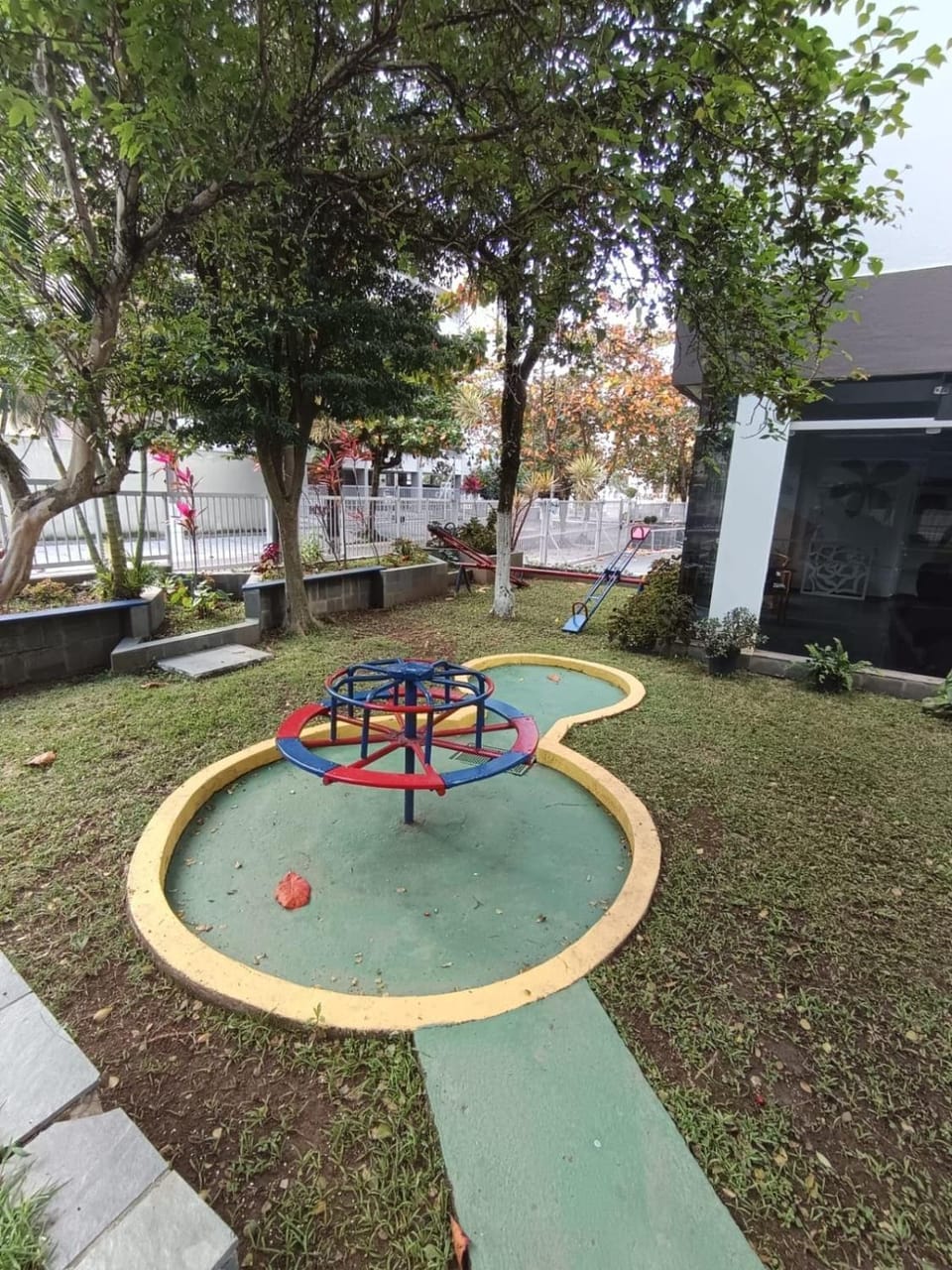 Natural landscape, Children play ground, Garden, Garden view