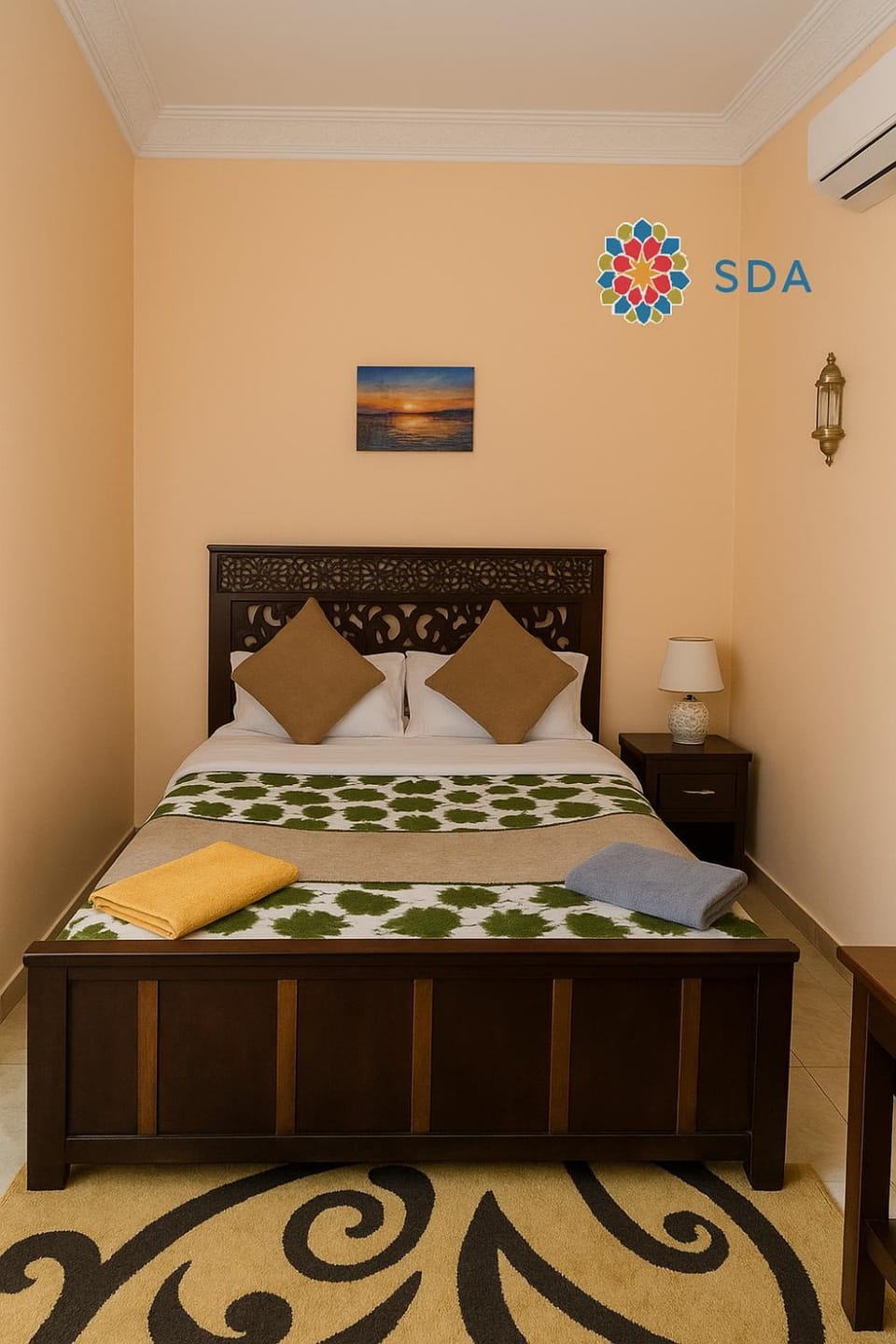 Bed, Bedroom