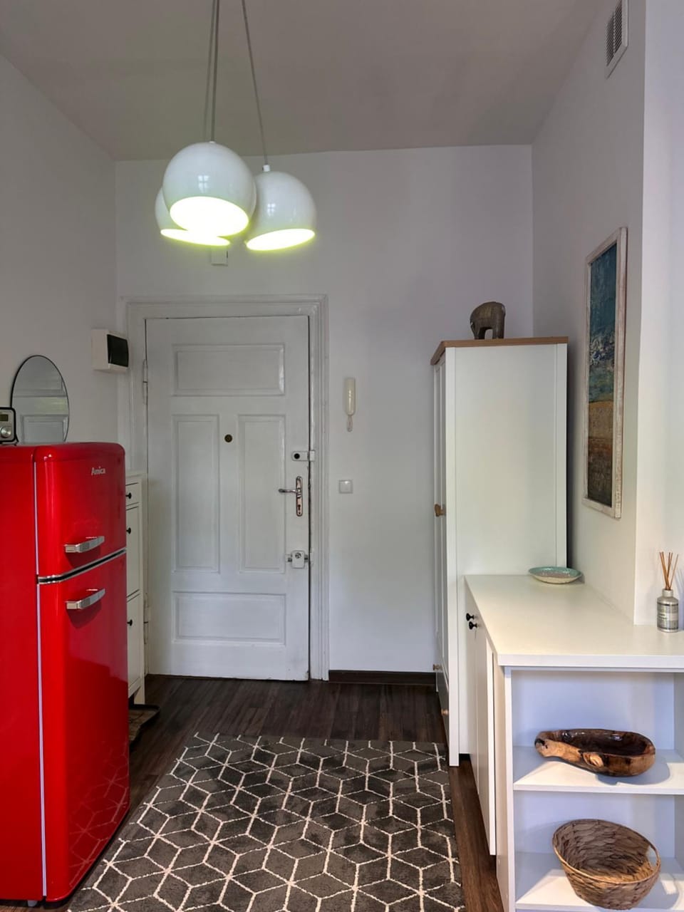Kitchen or kitchenette, wardrobe