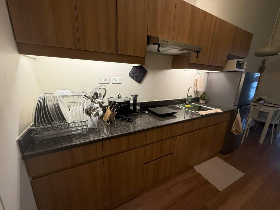 Kitchen or kitchenette, kitchen