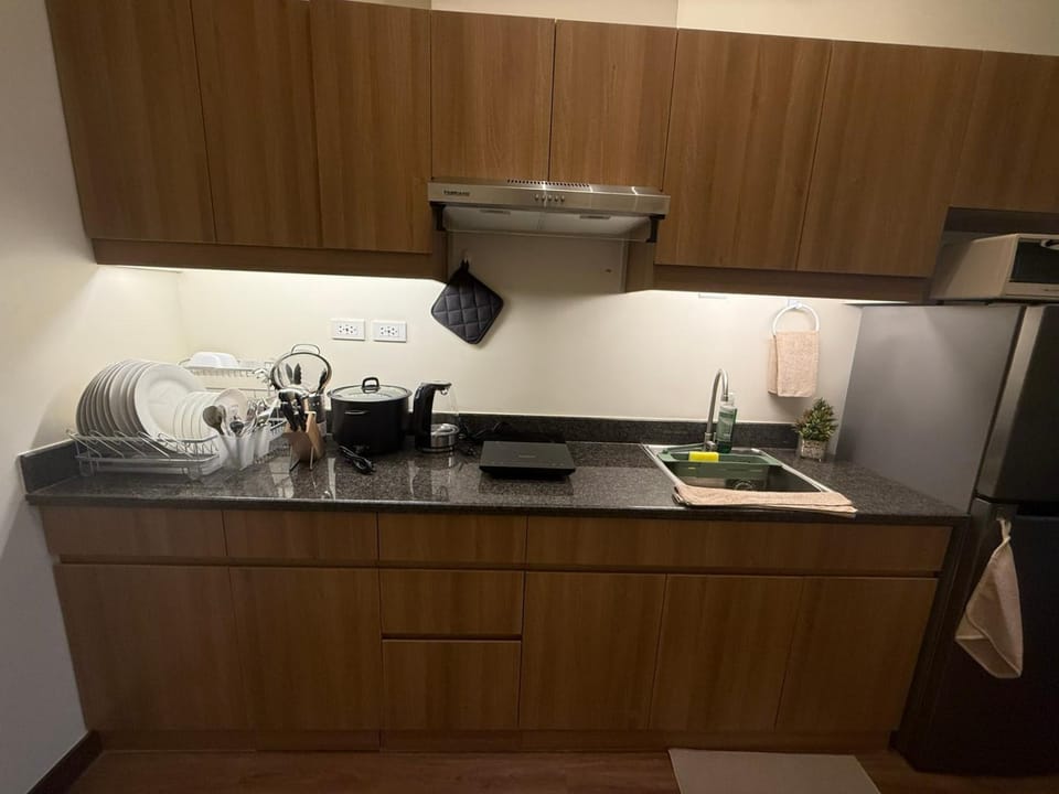Kitchen or kitchenette, kitchen