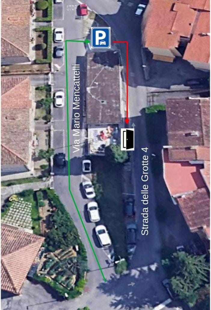 Neighbourhood, Bird's eye view, Street view, Parking