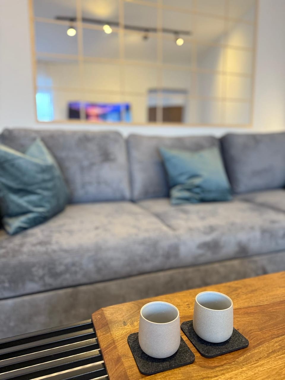 Coffee/tea facilities, Living room, Seating area