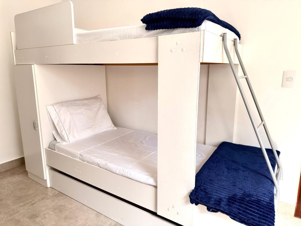 Bed, Photo of the whole room, Bedroom, bunk bed