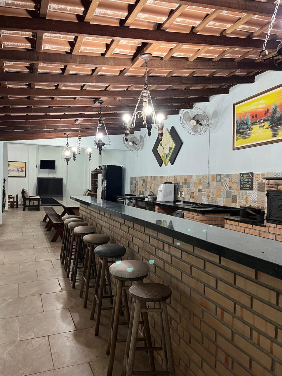 BBQ facilities, Lounge or bar, Seating area