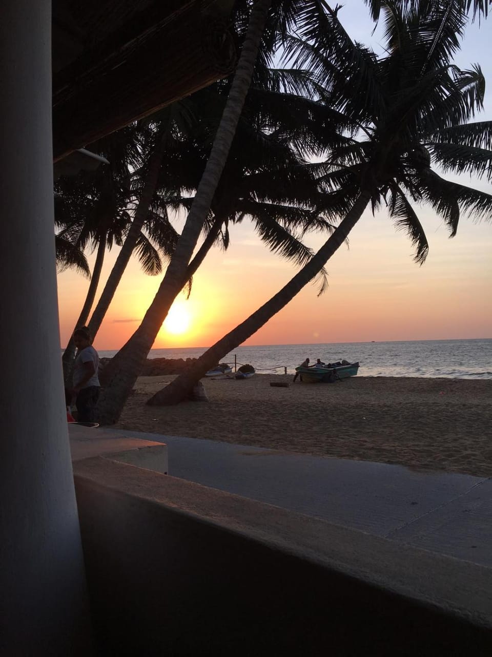 Natural landscape, Beach, Sea view, Sunset