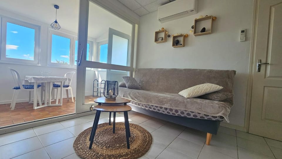 Appartement climatisé proche du Marina et plage Apartment in Le Barcarès