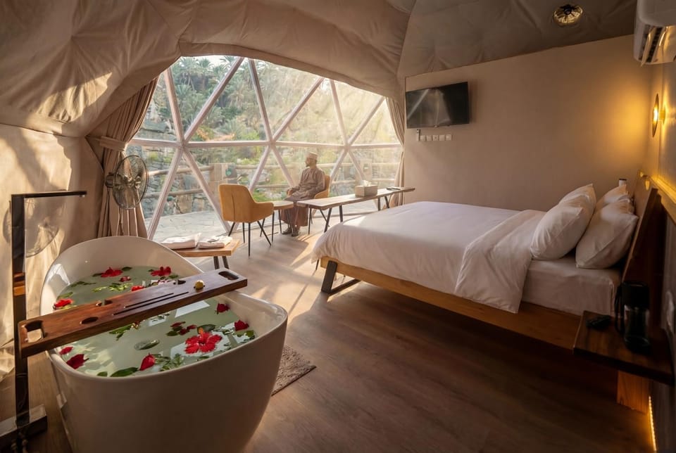 Bed, TV and multimedia, Bedroom, Bath