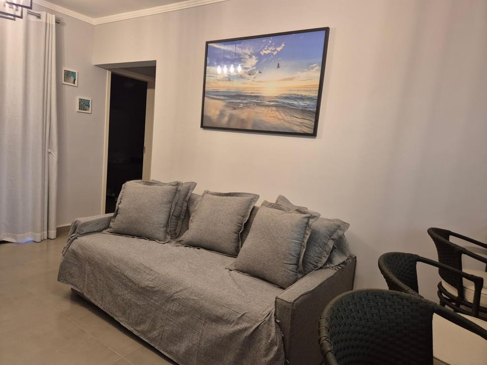 Living room, air conditioner
