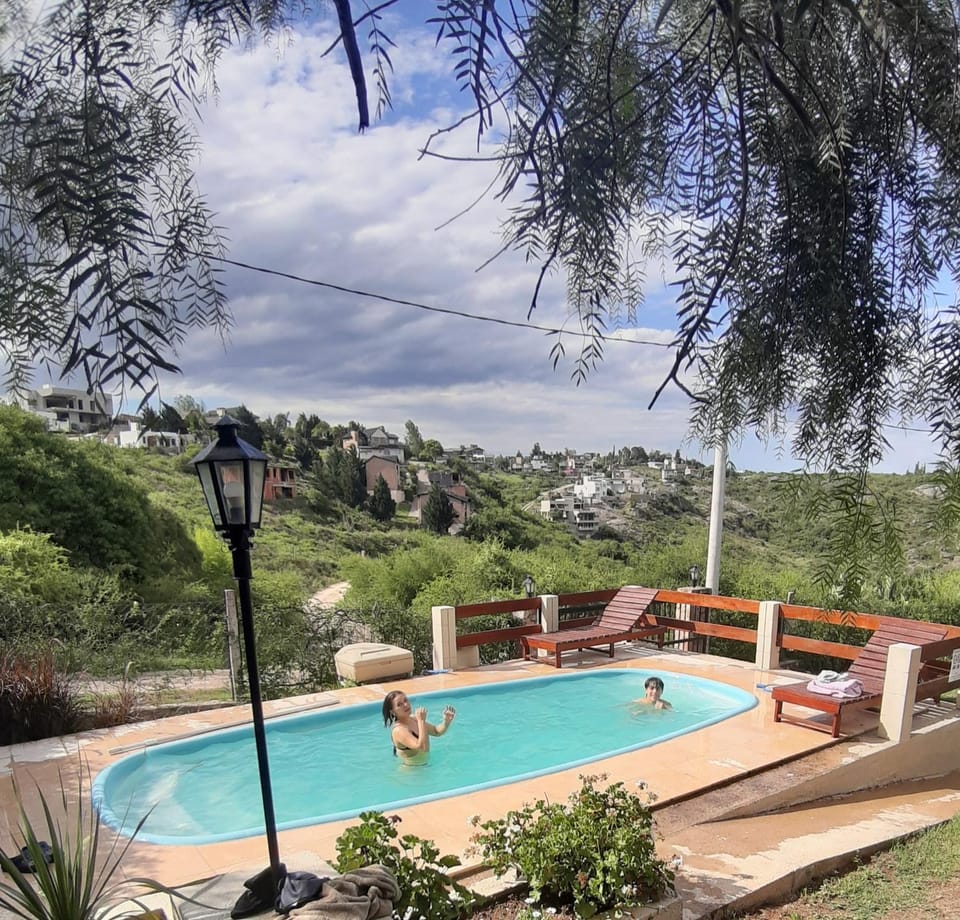 Natural landscape, Garden, Garden view, Mountain view, Swimming pool, sunbed