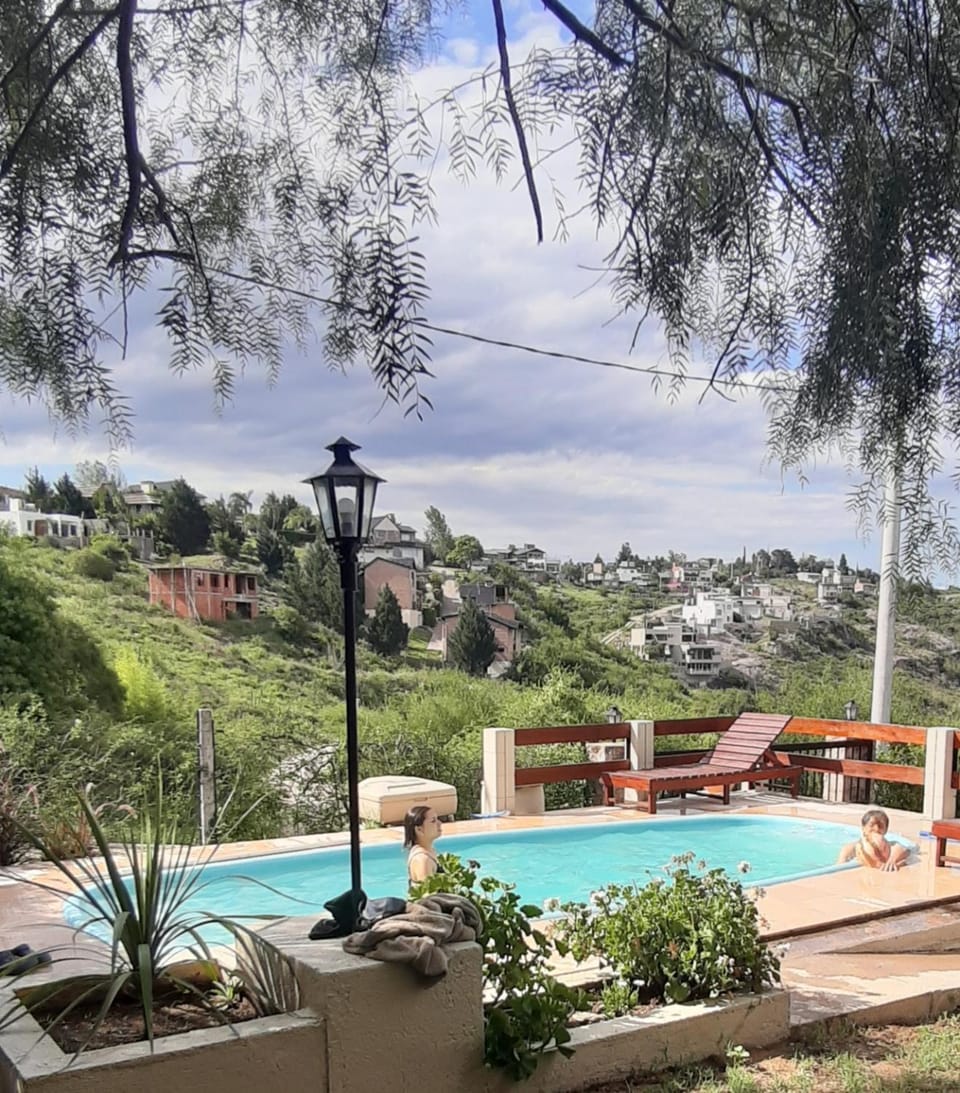 Pool view, sunbed