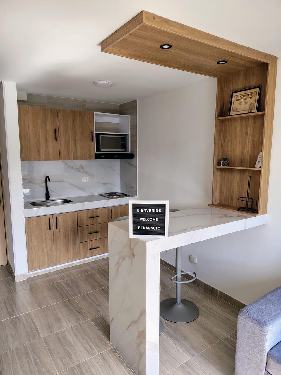 Kitchen or kitchenette