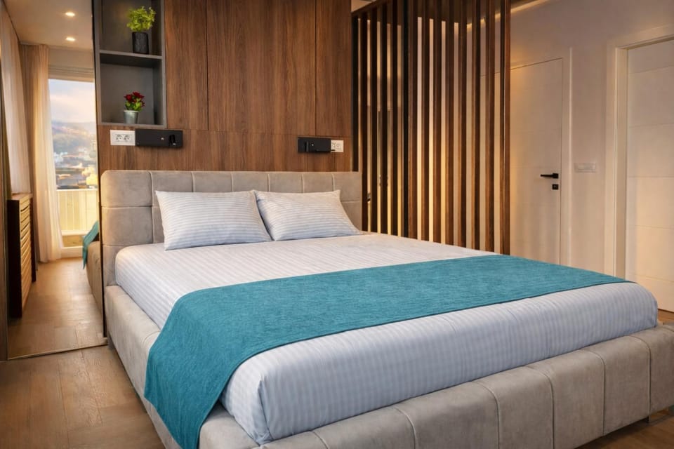 Bed, Photo of the whole room, Bedroom, wardrobe