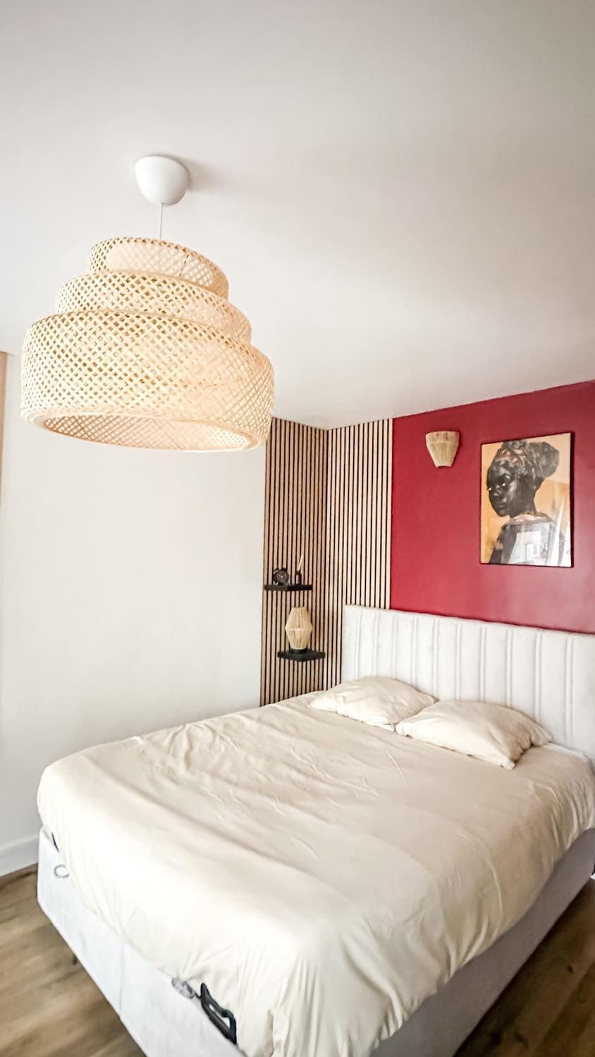 L'Ethnik Spot- studio cosy proche Paris et Stade de France - parking privé Apartment in Île-de-France