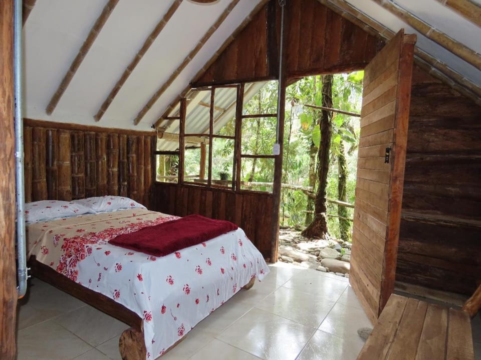 Bed, Photo of the whole room, Bedroom, River view