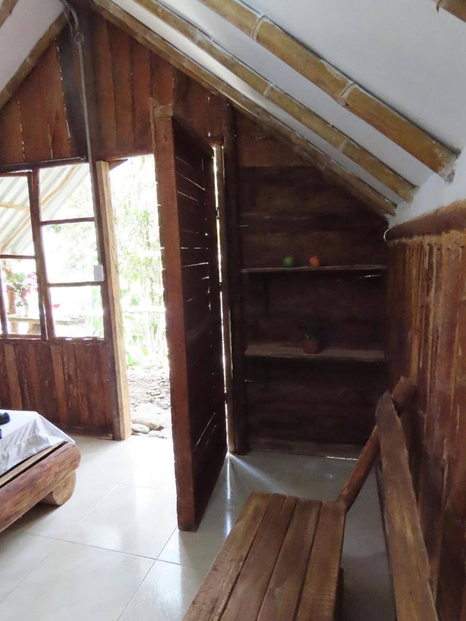 Photo of the whole room, Bedroom, bunk bed, wardrobe