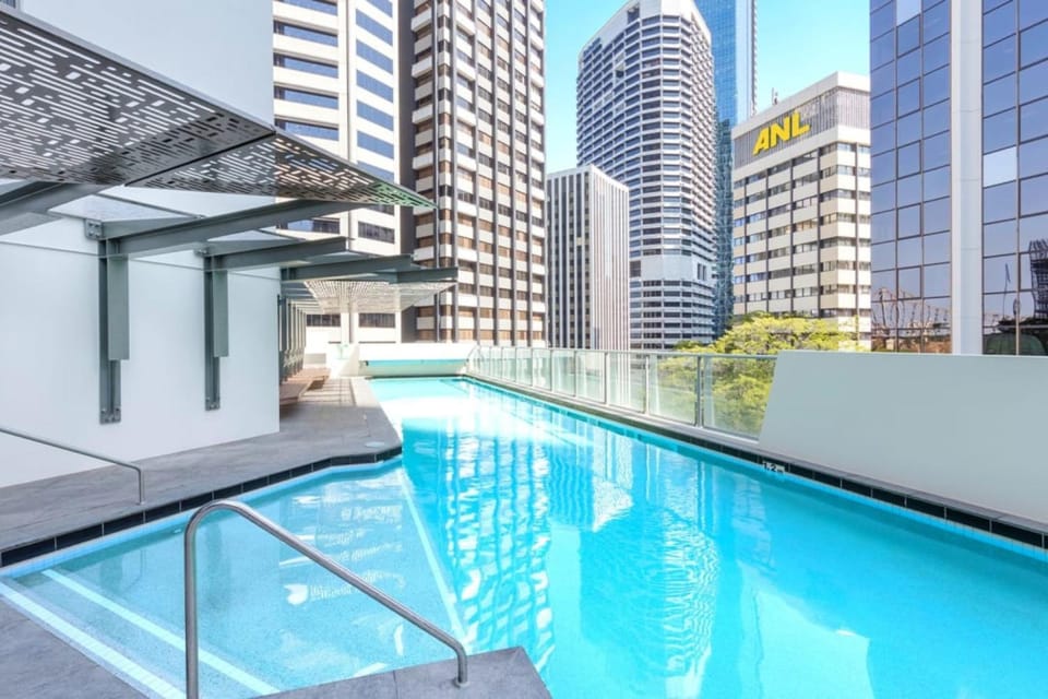 Day, City view, Swimming pool