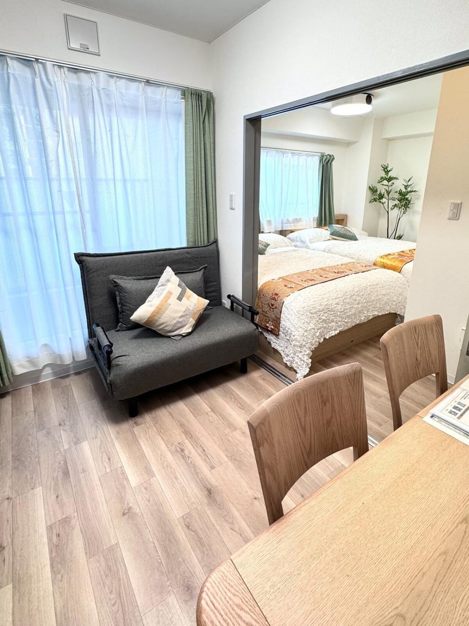 Living room, Bedroom