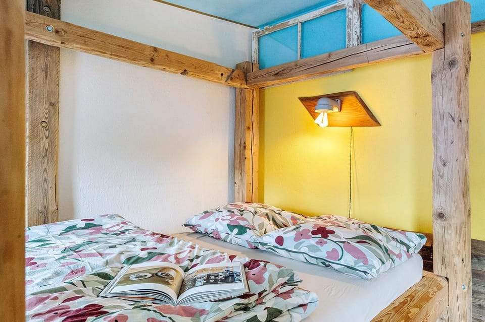 Property building, Living room, Bedroom