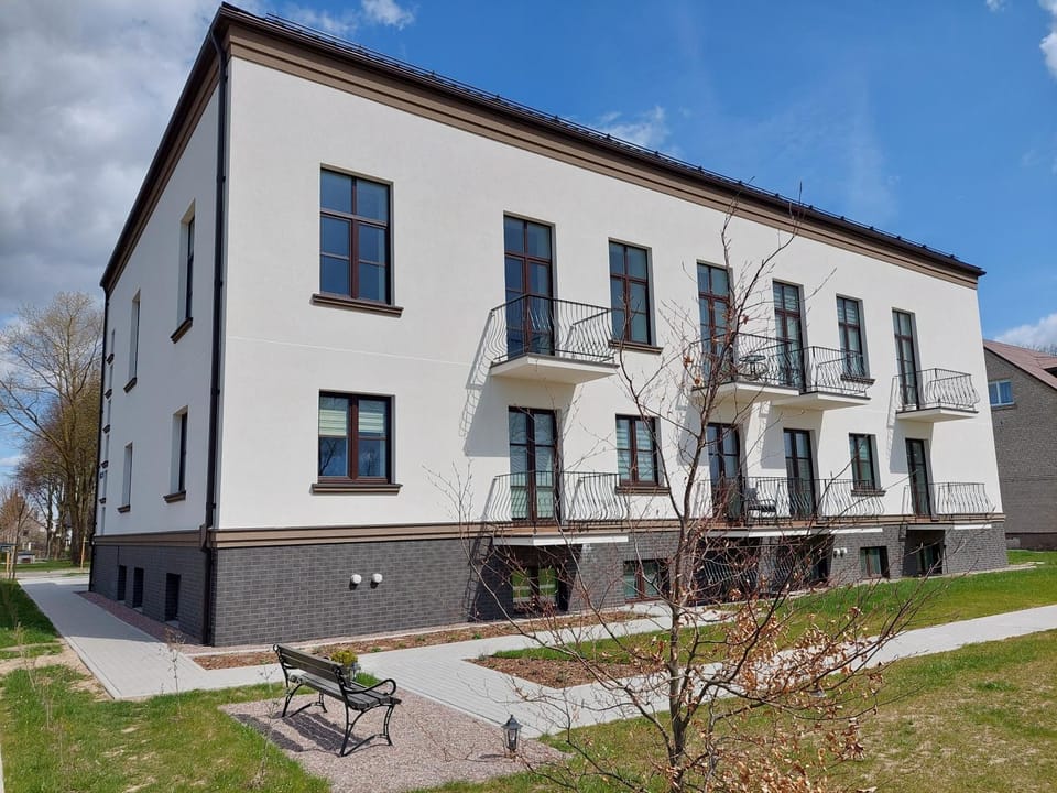 Pilkų atspalvių apartamentai Apartment in Klaipėda County, Lithuania