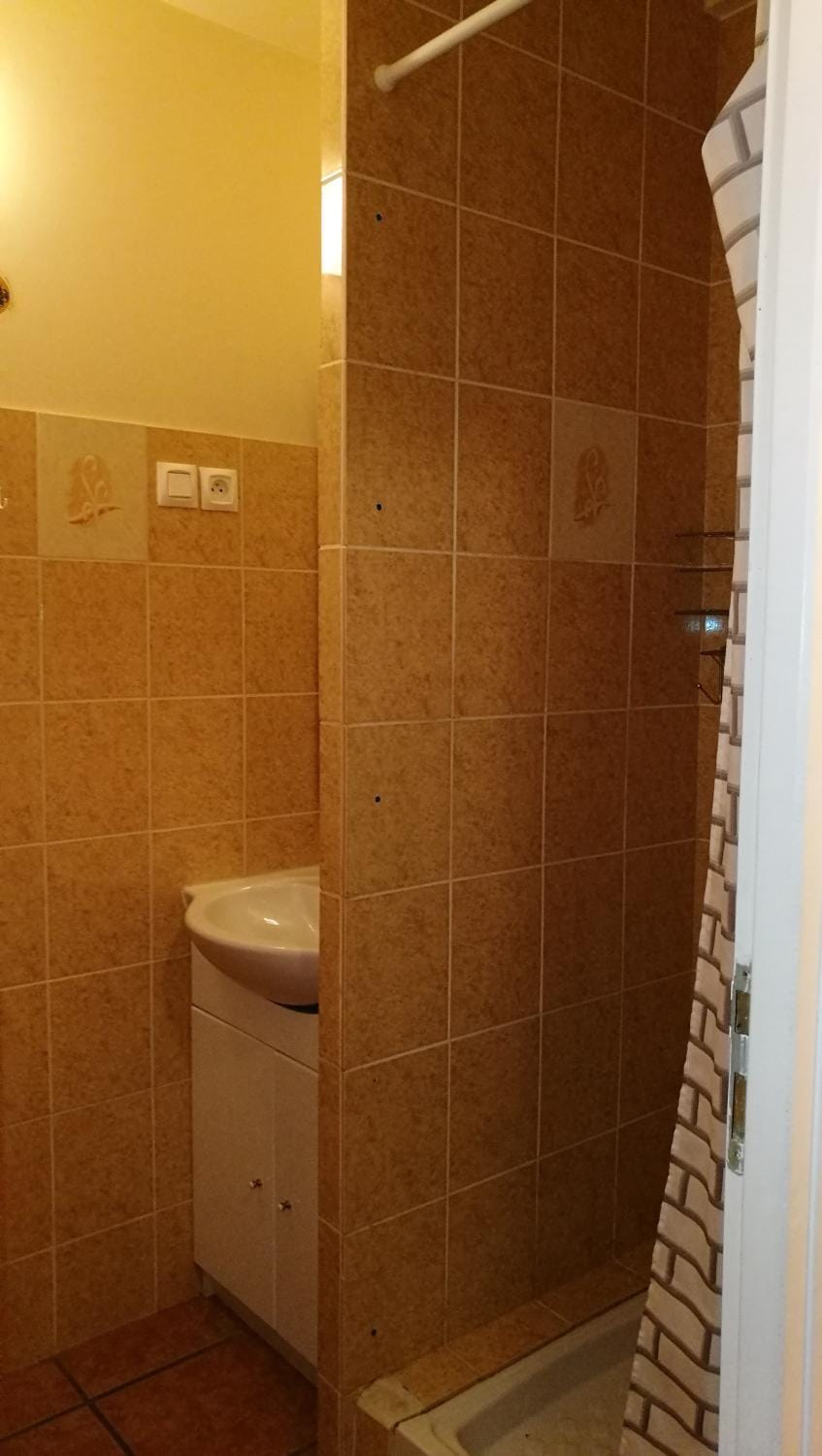 Bathroom, Living room