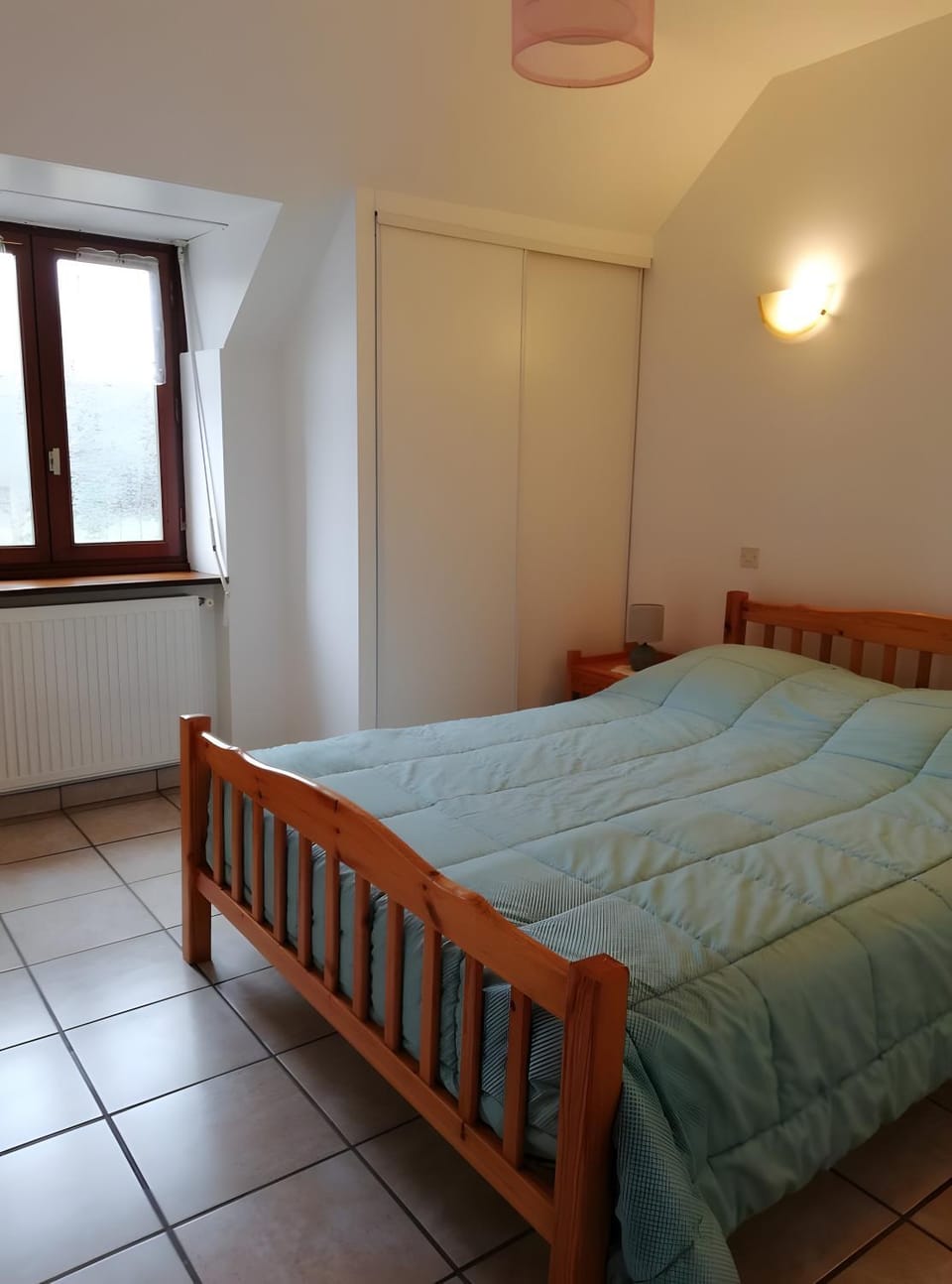 Property building, Living room, Bedroom