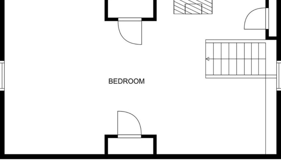 Floor plan, Bedroom